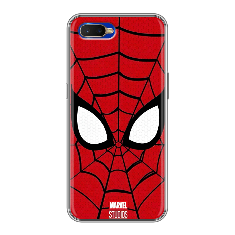 Силиконовый чехол на OPPO RX17 Neo с принтом человек паук spiderman Силиконовый чехол на OPPO RX17 Neo с принтом человек паук spiderman