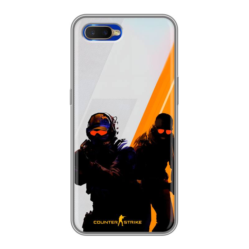 Силиконовый чехол на OPPO RX17 Neo с принтом Контер страйк Counter strike Силиконовый чехол на OPPO RX17 Neo с принтом Контер страйк Counter strike