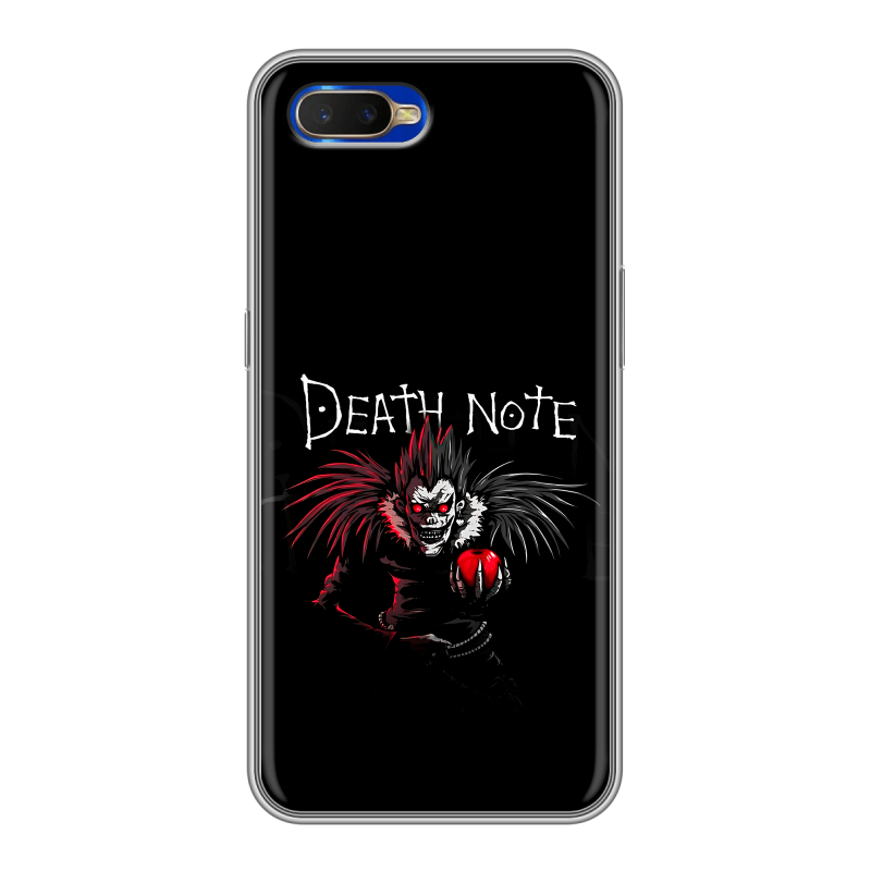 Силиконовый чехол на OPPO RX17 Neo с принтом Death note Тетрадь смерти Силиконовый чехол на OPPO RX17 Neo с принтом Death note Тетрадь смерти
