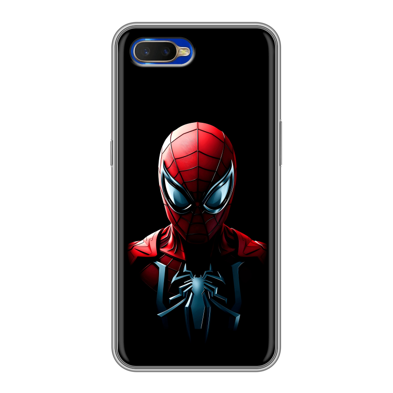 Силиконовый чехол на OPPO RX17 Neo с принтом Spiderman Человек паук Силиконовый чехол на OPPO RX17 Neo с принтом Spiderman Человек паук