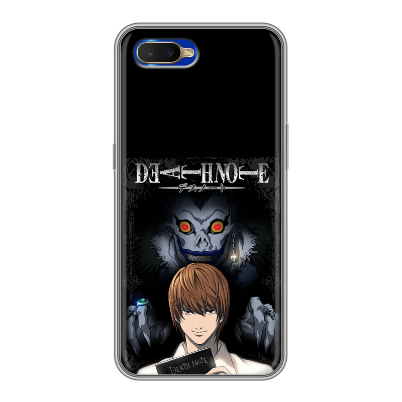 Силиконовый чехол на OPPO RX17 Neo с принтом Death note Тетрадь смерти Силиконовый чехол на OPPO RX17 Neo с принтом Death note Тетрадь смерти
