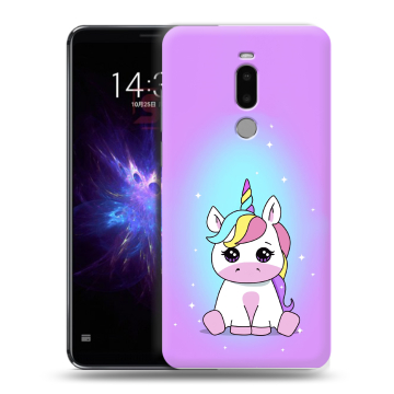 Силиконовый чехол на Meizu Note 8 с принтом Единорог Силиконовый чехол на Meizu Note 8 с принтом Единорог