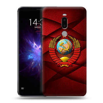 Силиконовый чехол на Meizu Note 8 с принтом Герб СССР Силиконовый чехол на Meizu Note 8 с принтом Герб СССР