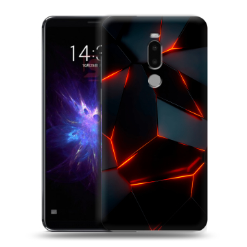 Силиконовый чехол на Meizu Note 8 с принтом Яркие абстракции Силиконовый чехол на Meizu Note 8 с принтом Яркие абстракции