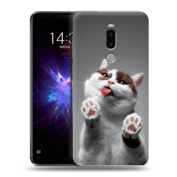 Силиконовый чехол на Meizu Note 8 с принтом Коты Силиконовый чехол на Meizu Note 8 с принтом Коты