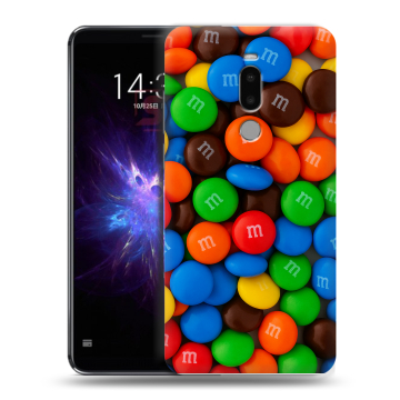 Силиконовый чехол на Meizu Note 8 с принтом Конфеты