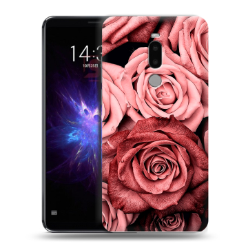 Силиконовый чехол на Meizu Note 8 с принтом Цветы розы Силиконовый чехол на Meizu Note 8 с принтом Цветы розы