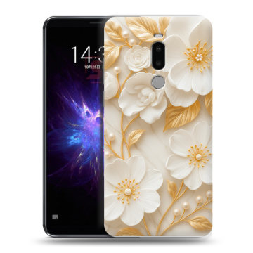 Силиконовый чехол на Meizu Note 8 с принтом Цветы Силиконовый чехол на Meizu Note 8 с принтом Цветы