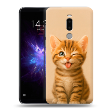 Силиконовый чехол на Meizu Note 8 с принтом котенок Силиконовый чехол на Meizu Note 8 с принтом котенок