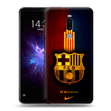 Силиконовый чехол на Meizu Note 8 с принтом Барселона Barcelona