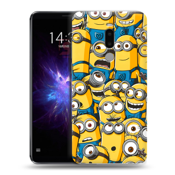 Силиконовый чехол на Meizu Note 8 с принтом Миньоны Силиконовый чехол на Meizu Note 8 с принтом Миньоны