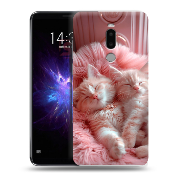 Силиконовый чехол на Meizu Note 8 с принтом котята котики Силиконовый чехол на Meizu Note 8 с принтом котята котики