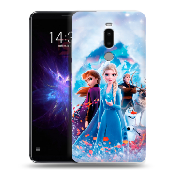 Силиконовый чехол на Meizu Note 8 с принтом Холодное сердце Frozen Силиконовый чехол на Meizu Note 8 с принтом Холодное сердце Frozen