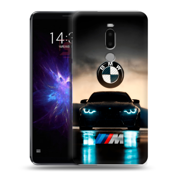 Силиконовый чехол на Meizu Note 8 с принтом БМВ BMW Силиконовый чехол на Meizu Note 8 с принтом БМВ BMW