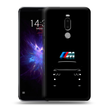 Силиконовый чехол на Meizu Note 8 с принтом БМВ BMW Силиконовый чехол на Meizu Note 8 с принтом БМВ BMW