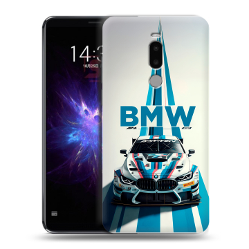 Силиконовый чехол на Meizu Note 8 с принтом БМВ BMW Силиконовый чехол на Meizu Note 8 с принтом БМВ BMW