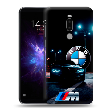 Силиконовый чехол на Meizu Note 8 с принтом БМВ BMW Силиконовый чехол на Meizu Note 8 с принтом БМВ BMW