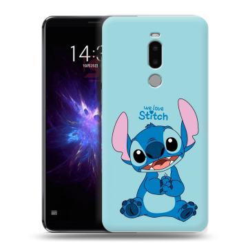 Силиконовый чехол на Meizu Note 8 с принтом Лило и Стич
