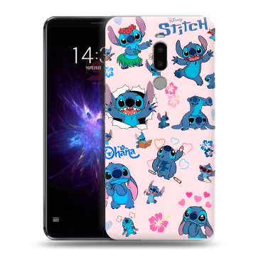 Силиконовый чехол на Meizu Note 8 с принтом Лило и Стич