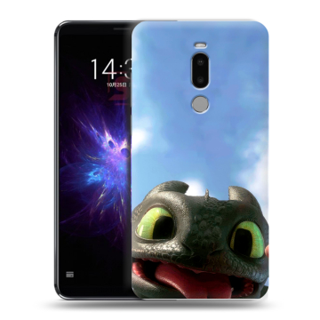 Силиконовый чехол на Meizu Note 8 с принтом Как приручить дракона Силиконовый чехол на Meizu Note 8 с принтом Как приручить дракона