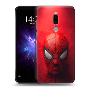 Силиконовый чехол на Meizu Note 8 с принтом Spiderman Человек паук
