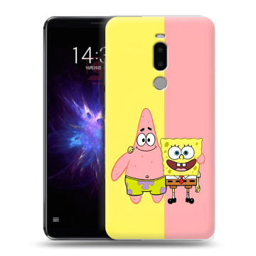 Силиконовый чехол на Meizu Note 8 с принтом Спанч боб Спанчбоб Силиконовый чехол на Meizu Note 8 с принтом Спанч боб Спанчбоб