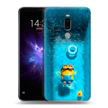Силиконовый чехол на Meizu Note 8 с принтом Миньоны Силиконовый чехол на Meizu Note 8 с принтом Миньоны