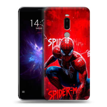 Силиконовый чехол на Meizu Note 8 с принтом Spiderman Человек паук Силиконовый чехол на Meizu Note 8 с принтом Spiderman Человек паук