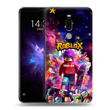 Силиконовый чехол на Meizu Note 8 с принтом Roblox Роблокс Силиконовый чехол на Meizu Note 8 с принтом Roblox Роблокс