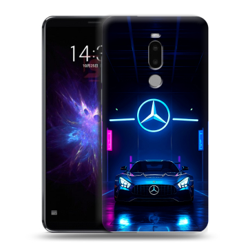 Силиконовый чехол на Meizu Note 8 с принтом Mercedes Мерседес Силиконовый чехол на Meizu Note 8 с принтом Mercedes Мерседес