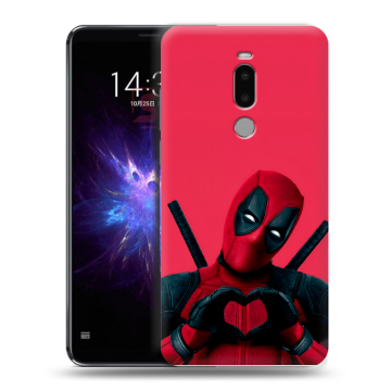 Силиконовый чехол на Meizu Note 8 с принтом Дедпул Deadpool Силиконовый чехол на Meizu Note 8 с принтом Дедпул Deadpool