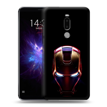 Силиконовый чехол на Meizu Note 8 с принтом IronMan Железный человек Силиконовый чехол на Meizu Note 8 с принтом IronMan Железный человек