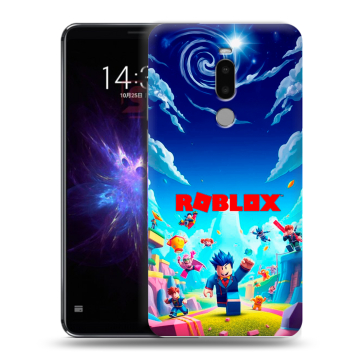 Силиконовый чехол на Meizu Note 8 с принтом Roblox Роблокс Силиконовый чехол на Meizu Note 8 с принтом Roblox Роблокс