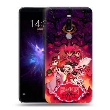 Силиконовый чехол на Meizu Note 8 с принтом Hazbin Hotel Отель Хазбин Силиконовый чехол на Meizu Note 8 с принтом Hazbin Hotel Отель Хазбин