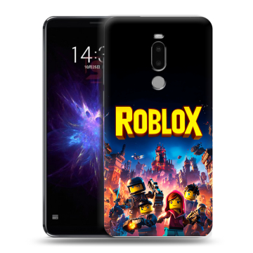 Силиконовый чехол на Meizu Note 8 с принтом Roblox Роблокс Силиконовый чехол на Meizu Note 8 с принтом Roblox Роблокс