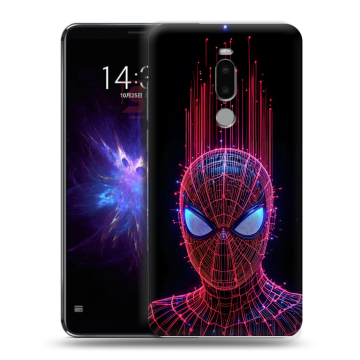 Силиконовый чехол на Meizu Note 8 с принтом Spiderman Человек паук Силиконовый чехол на Meizu Note 8 с принтом Spiderman Человек паук