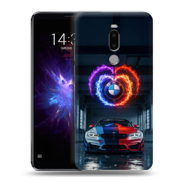 Силиконовый чехол на Meizu Note 8 с принтом BMW БМВ Силиконовый чехол на Meizu Note 8 с принтом BMW БМВ