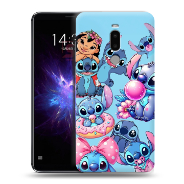 Силиконовый чехол на Meizu Note 8 с принтом Лило и Стич