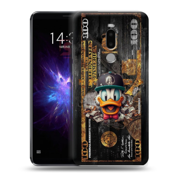 Силиконовый чехол на Meizu Note 8 с принтом Дональд Дак Доллар Силиконовый чехол на Meizu Note 8 с принтом Дональд Дак Доллар