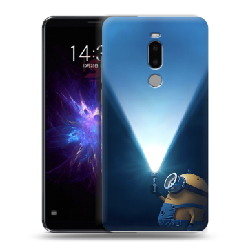 Силиконовый чехол на Meizu Note 8 с принтом Миньоны Силиконовый чехол на Meizu Note 8 с принтом Миньоны