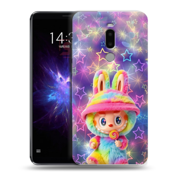Силиконовый чехол на Meizu Note 8 с принтом Labubu Лабубу
