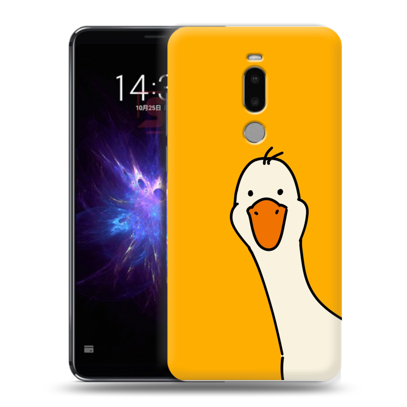 Силиконовый противоударный чехол на Meizu Note 8 с принтом Утка Силиконовый противоударный чехол на Meizu Note 8 с принтом Утка