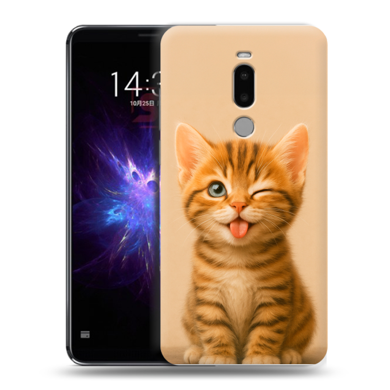 Силиконовый чехол на Meizu Note 8 с принтом котенок Силиконовый чехол на Meizu Note 8 с принтом котенок