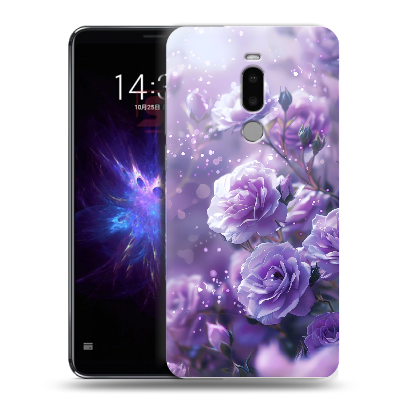 Силиконовый чехол на Meizu Note 8 с принтом Розы цветы Силиконовый чехол на Meizu Note 8 с принтом Розы цветы