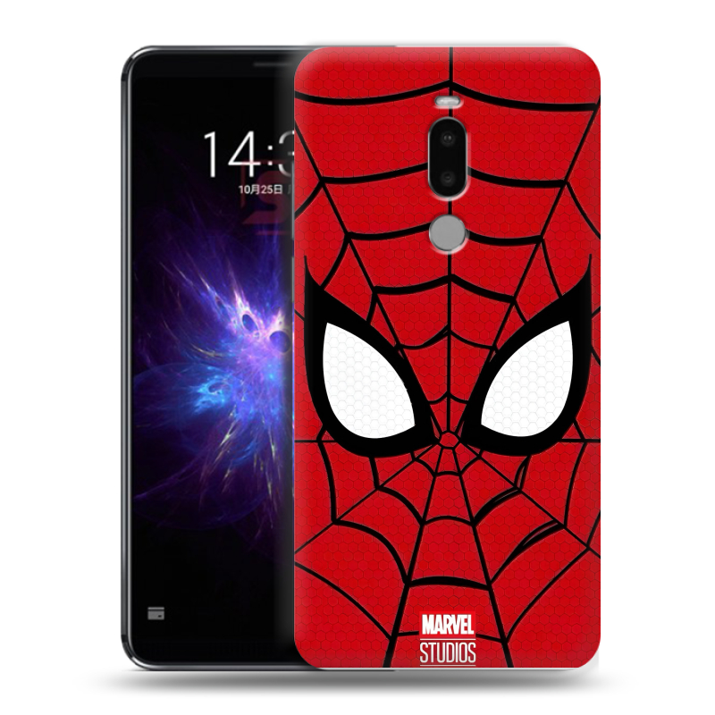 Силиконовый чехол на Meizu Note 8 с принтом человек паук spiderman Силиконовый чехол на Meizu Note 8 с принтом человек паук spiderman