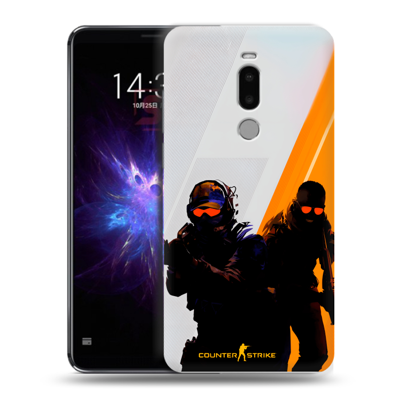 Силиконовый противоударный чехол на Meizu Note 8 с принтом Контер страйк Counter strike Силиконовый противоударный чехол на Meizu Note 8 с принтом Контер страйк Counter strike