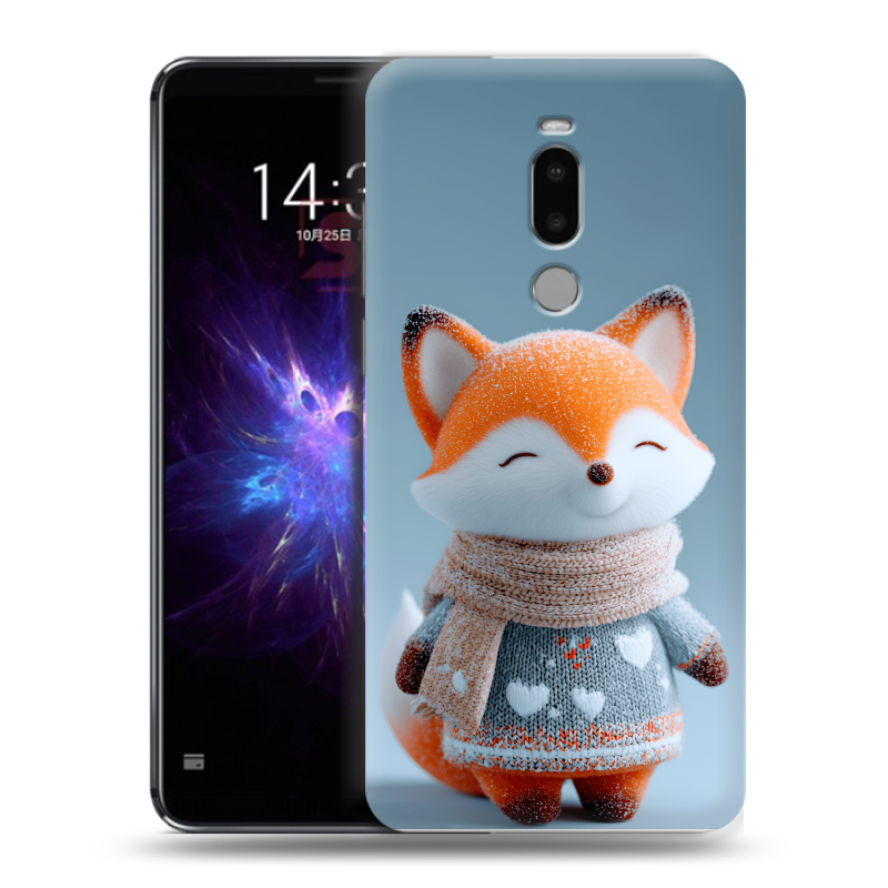 Силиконовый чехол на Meizu Note 8 с принтом Лиса Силиконовый чехол на Meizu Note 8 с принтом Лиса