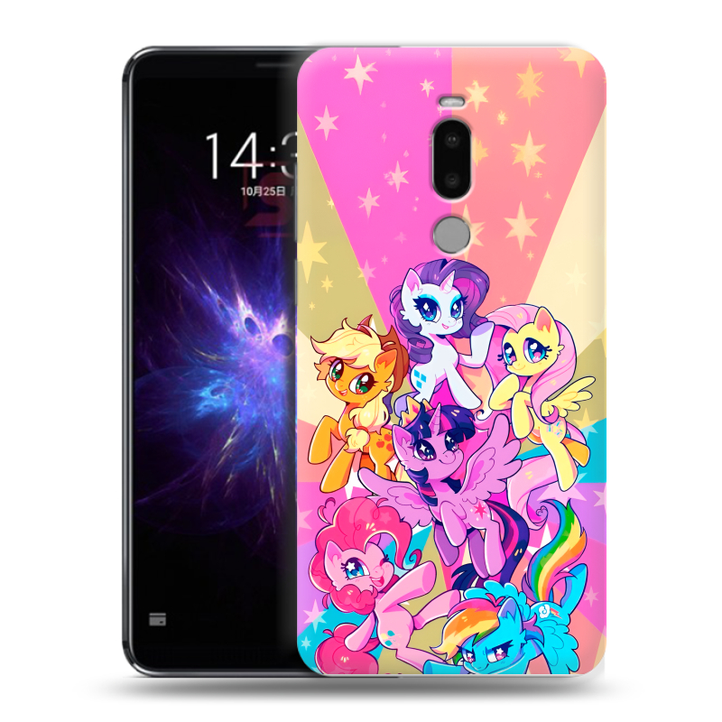 Силиконовый противоударный чехол на Meizu Note 8 с принтом My little pony Дружба чудо Силиконовый противоударный чехол на Meizu Note 8 с принтом My little pony Дружба чудо
