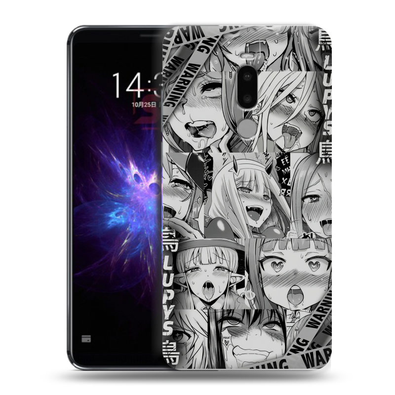 Силиконовый чехол на Meizu Note 8 с принтом Ahegao Ахегао Аниме Силиконовый чехол на Meizu Note 8 с принтом Ahegao Ахегао Аниме