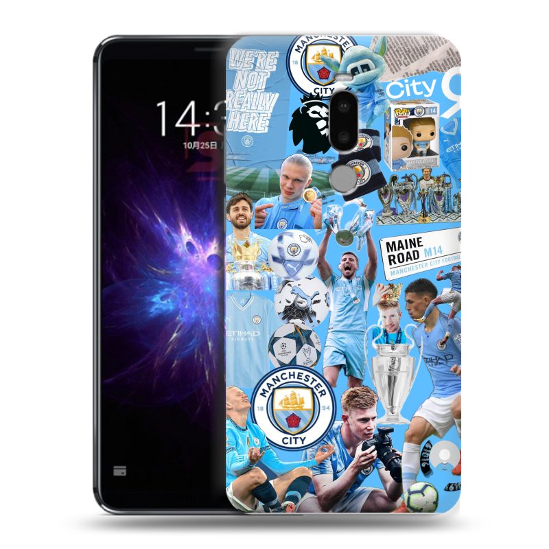 Силиконовый чехол на Meizu Note 8 с принтом Man City Манчестер Сити Силиконовый чехол на Meizu Note 8 с принтом Man City Манчестер Сити